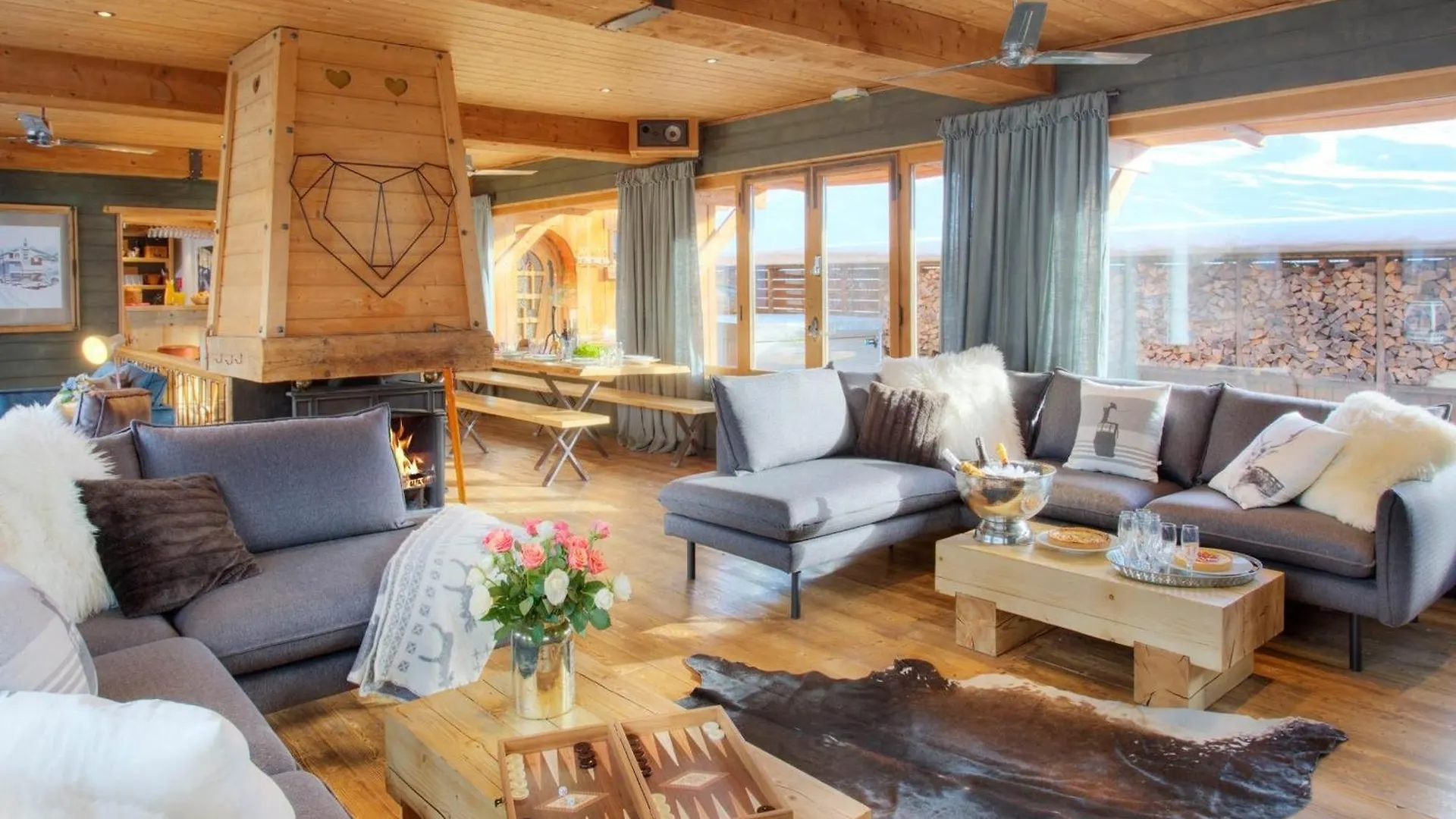 Chalet 5* 15 Pers. Avec Spa Au Pied Des Pistes A La Clusaz - Fr-1-304-308