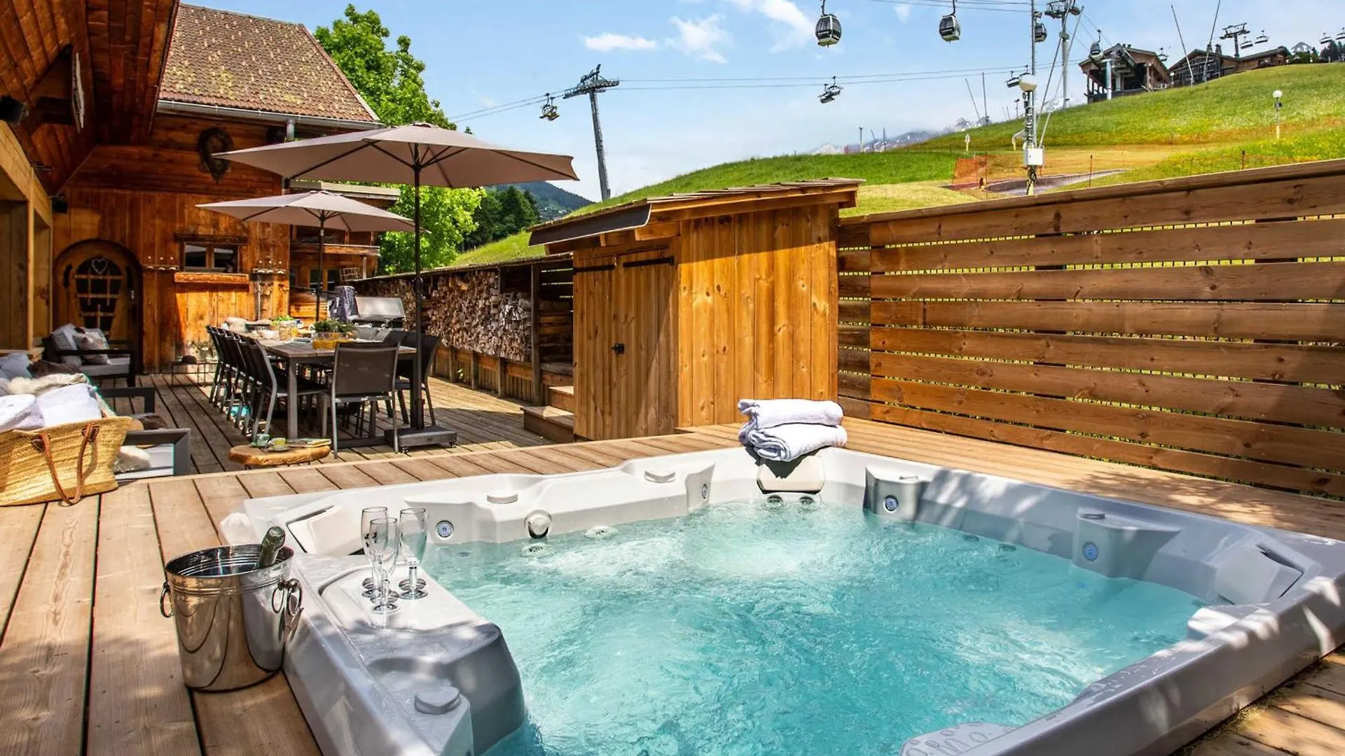 Chalet 5* 15 Pers. Avec Spa Au Pied Des Pistes A La Clusaz - Fr-1-304-308